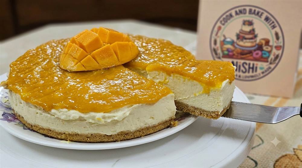 Mango cheesecake